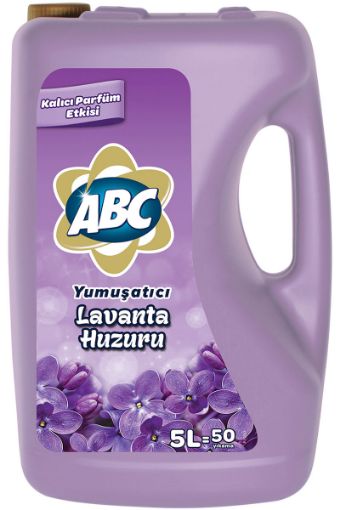 ABC Yumuşatıcı 5 lt Çamaşır Yumuşatıcısı Mor Konsantre Lavanta Huzuru. ürün görseli