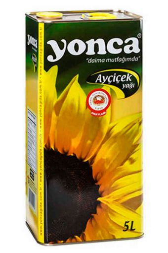 YONCA ÇİÇEK YAĞI PET 5 LT. ürün görseli