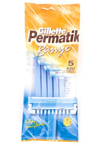 GILLETTE PERMATİK BANYO POŞET 5'Lİ. ürün görseli