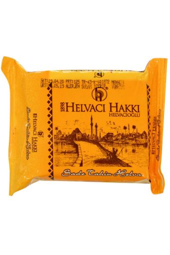 HELVACI HAKKI TAHİN HELVA SADE 80 GR. ürün görseli