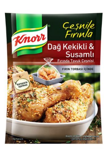 KNORR FIRINDA TAVUK ÇESNİ BAHARATLI SARIMSAKLI 34 GR. ürün görseli