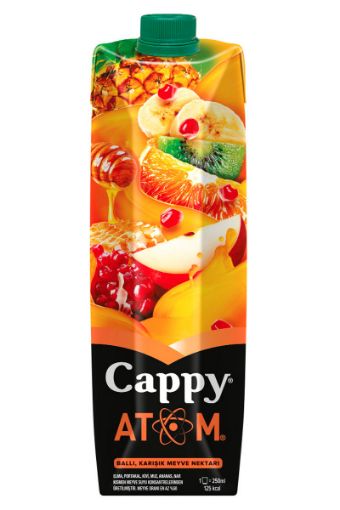 CAPPY MEYVE NEKTARI ATOM BALLI KARIŞIK MEYVE 1 LT. ürün görseli