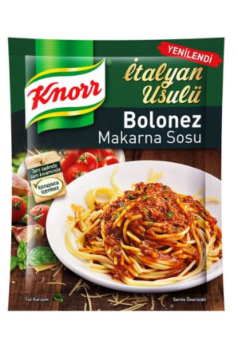 KNORR MAKARNA SOSU SPAGETTI BOLONEZ 45 GR. ürün görseli