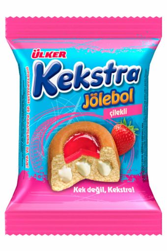 ULKER KEKSTRA JOLEBOL 30GR CILEKLI. ürün görseli