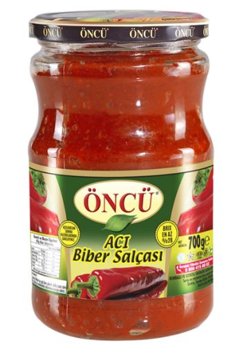 ÖNCÜ BİBER SALÇASI ACI 700 GR. ürün görseli