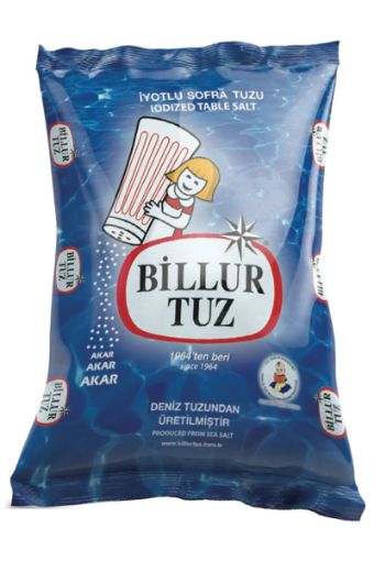 BİLLUR İYOTLU TUZ 1,5 KG. ürün görseli