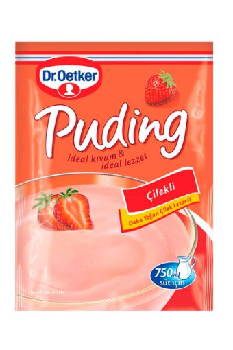 DR. OETKER PUDİNG ÇİLEKLİ 125 GR. ürün görseli