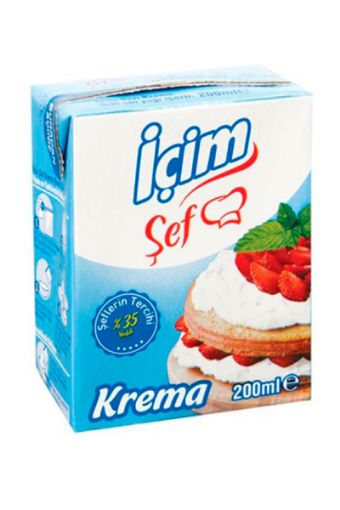 İÇİM ŞEF KREMA 200 ML. ürün görseli