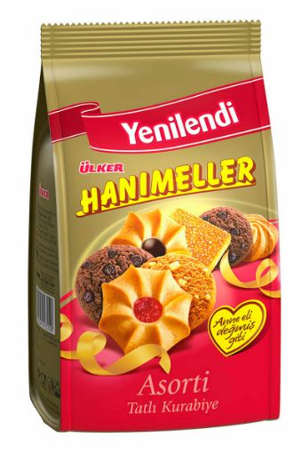 ULKER KURABIYE HANIMELLER 150GR ASORTI POSET. ürün görseli