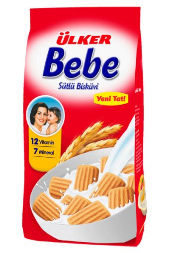 ÜLKER BEBE BİSKÜVİ SÜTLÜ 400 GR. ürün görseli