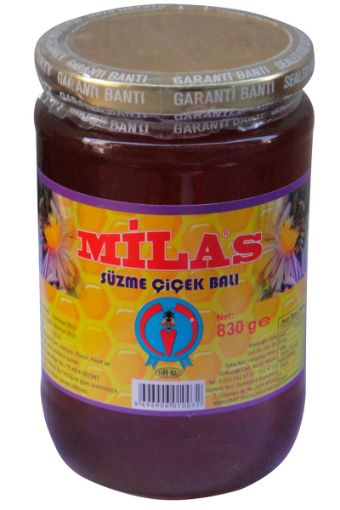 MİLAS SÜZME ÇİÇEK BALI 830 GR. ürün görseli