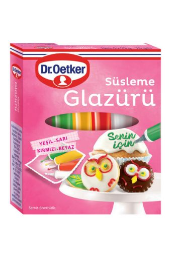 DR.OETKER DEKOR GLAZUR 76GR SUSLEME. ürün görseli