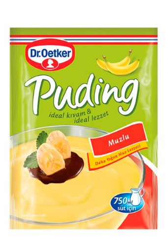 DR. OETKER PUDİNG MUZLU 125 GR. ürün görseli