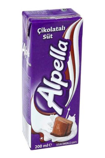 ALPELLA ÇİKOLATALI SÜT 180 ML. ürün görseli