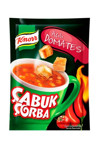 KNORR ÇABUK ÇORBA ACILI DOMATES 22 GR. ürün görseli