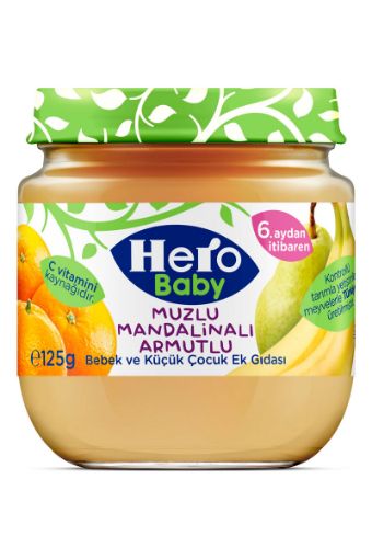 ÜLKER HERO BABY KAVANOZ MAMA MUZ MANDALİNA 125 GR. ürün görseli