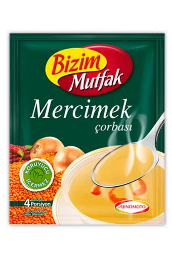 ÜLKER BİZİM MUTFAK MERCİMEK ÇORBASI 72 GR. ürün görseli