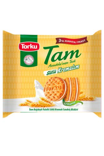 TORKU TAM SÜTLÜ KREMALI BİSKÜVİ 249 GR. ürün görseli