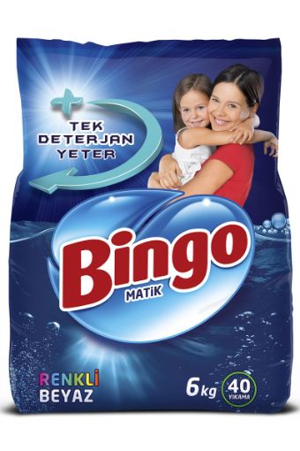 BINGO MATIK 6KG RENKLI & BEYAZ. ürün görseli