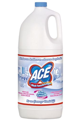 ACE ÇAMAŞIR SUYU TEMİZLİK & HİJYEN 4 LT. ürün görseli