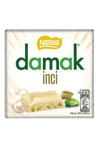 NESTLE DAMAK İNCİ BEYAZ ÇİKOLATA 63 GR. ürün görseli