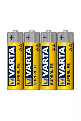 VARTA SUPERLIFE SHRING KALEM ÇİNKO PİL AA 4'LÜ. ürün görseli