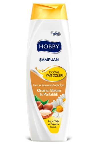 HOBBY ŞAMPUAN ARGAN YAĞI VE PAPATYA ÇİÇEĞİ 600 ML. ürün görseli