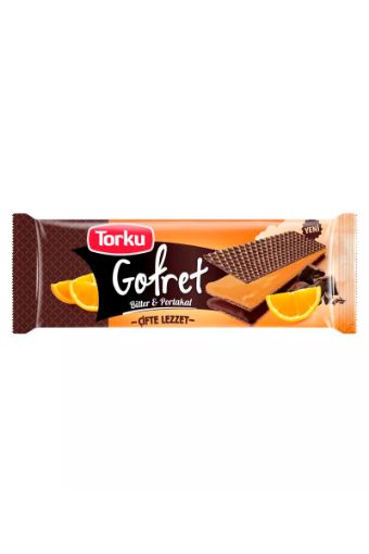 TORKU GOFRET BİTTER & PORTAKAL 142 GR. ürün görseli