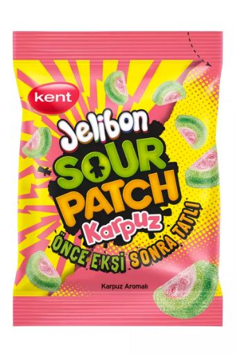 KENT JELİBON SOUR PATCH KARPUZ 80 GR. ürün görseli