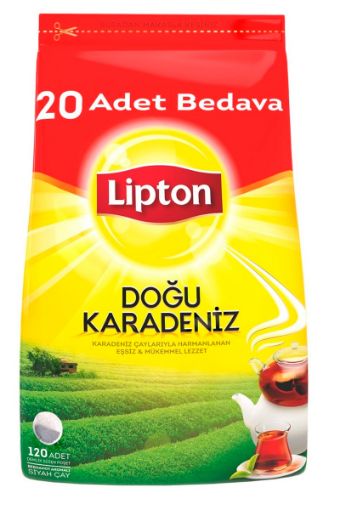 LİPTON SİYAH ÇAY DEMLİK LYL 120'Lİ 384 GR. ürün görseli