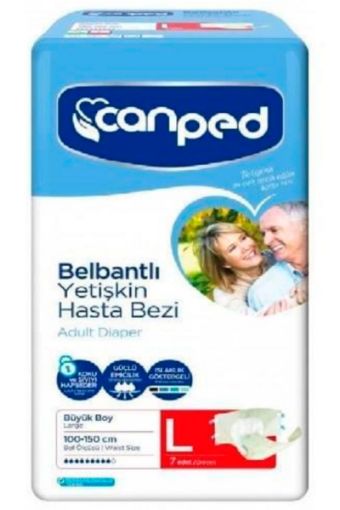 CANPED HASTA BEZİ BÜYÜK 7'Lİ POLİETİLEN. ürün görseli