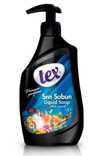 TEX PREMIUM PARFUME SIVI SABUN 750ML LIFE. ürün görseli