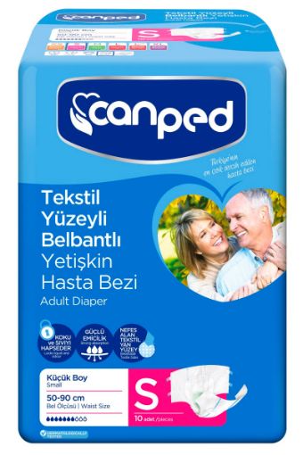 CANPED HASTA BEZİ TEKSTİL BELBANTLI KÜÇÜK 10'LU. ürün görseli